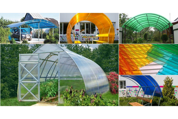 Поликарбонат синий (8 мм,  2, 1х12 м) — фото 2